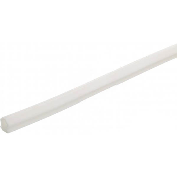 Уплотнитель на ПВХ-окна и двери фигурный Vektor Антигрязь 5 м белый 